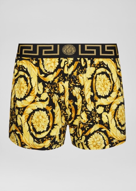 Boxeri Versace Barocco Print Barbati | GEMKRYZ-61